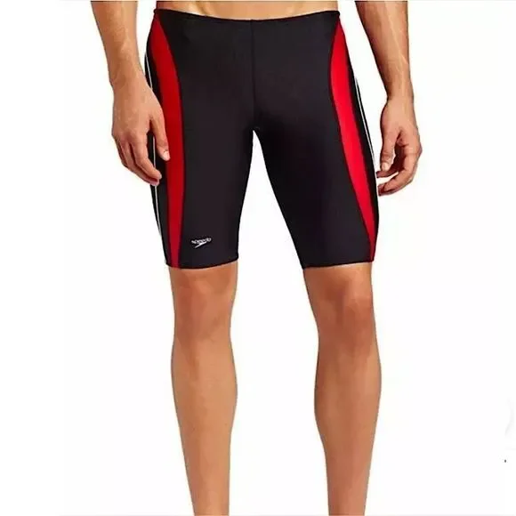 SPEEDO Xtra Life Splice Compression Jammer Men 34 - Picture 3 of 9